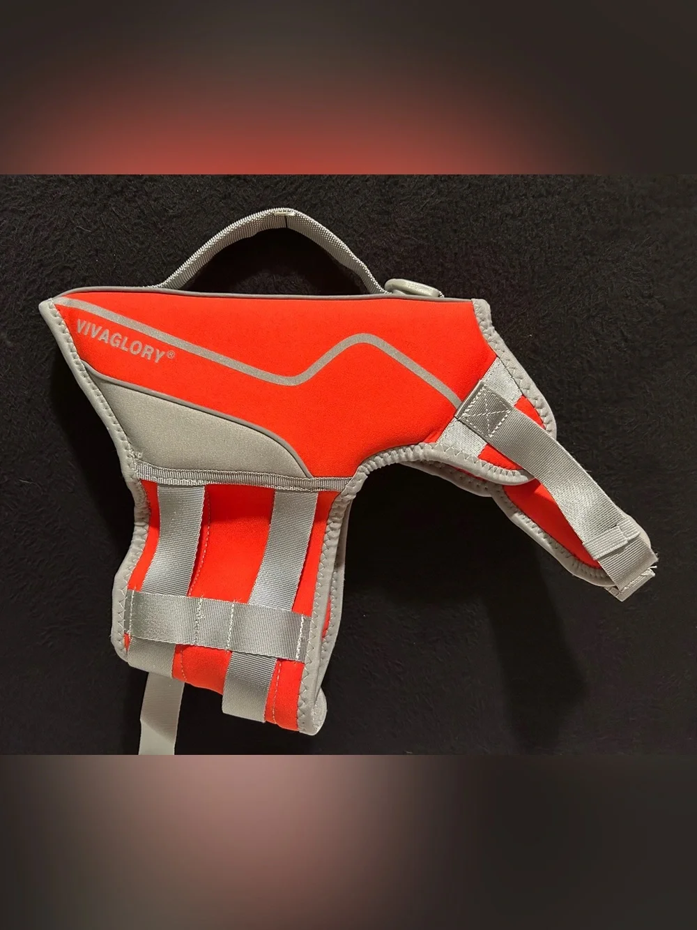 Vivaglory Doggies Life Vest, New Neoprene Sports Style Dog Life Vest Sz S
